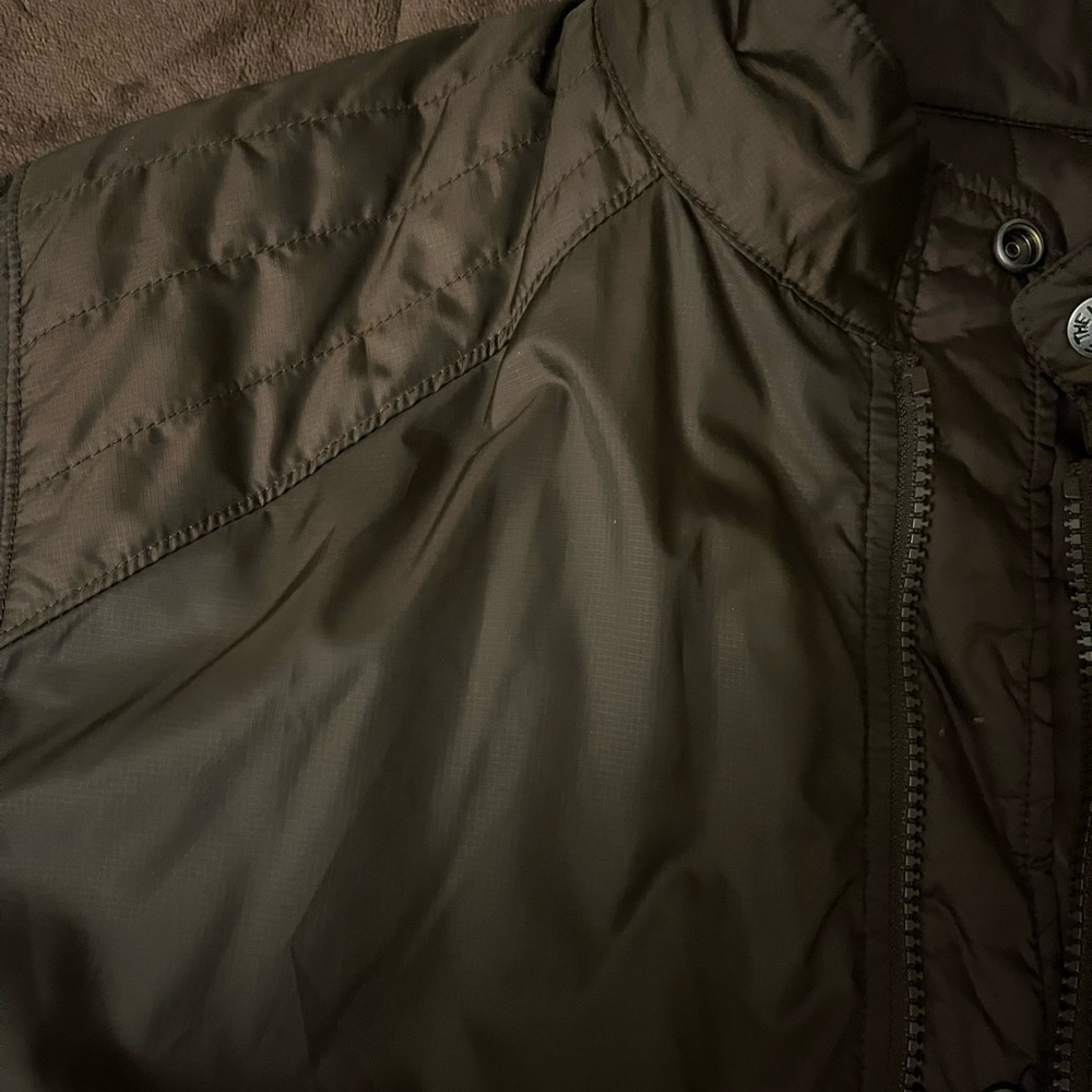 Rare North Face Reversible Cryptic Jacket Small F Medium Ripstop Chocolate Brown - Picture 16 of 16